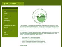 Tablet Screenshot of 5foldconsulting.net