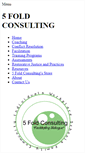 Mobile Screenshot of 5foldconsulting.com